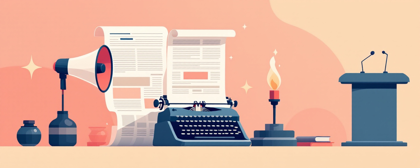 AI-Powered Press Release Drafts Made Simple header